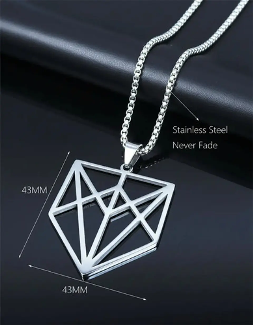 Collar Acero Inoxidable Color Plata Codex Aristarco Mujer 6