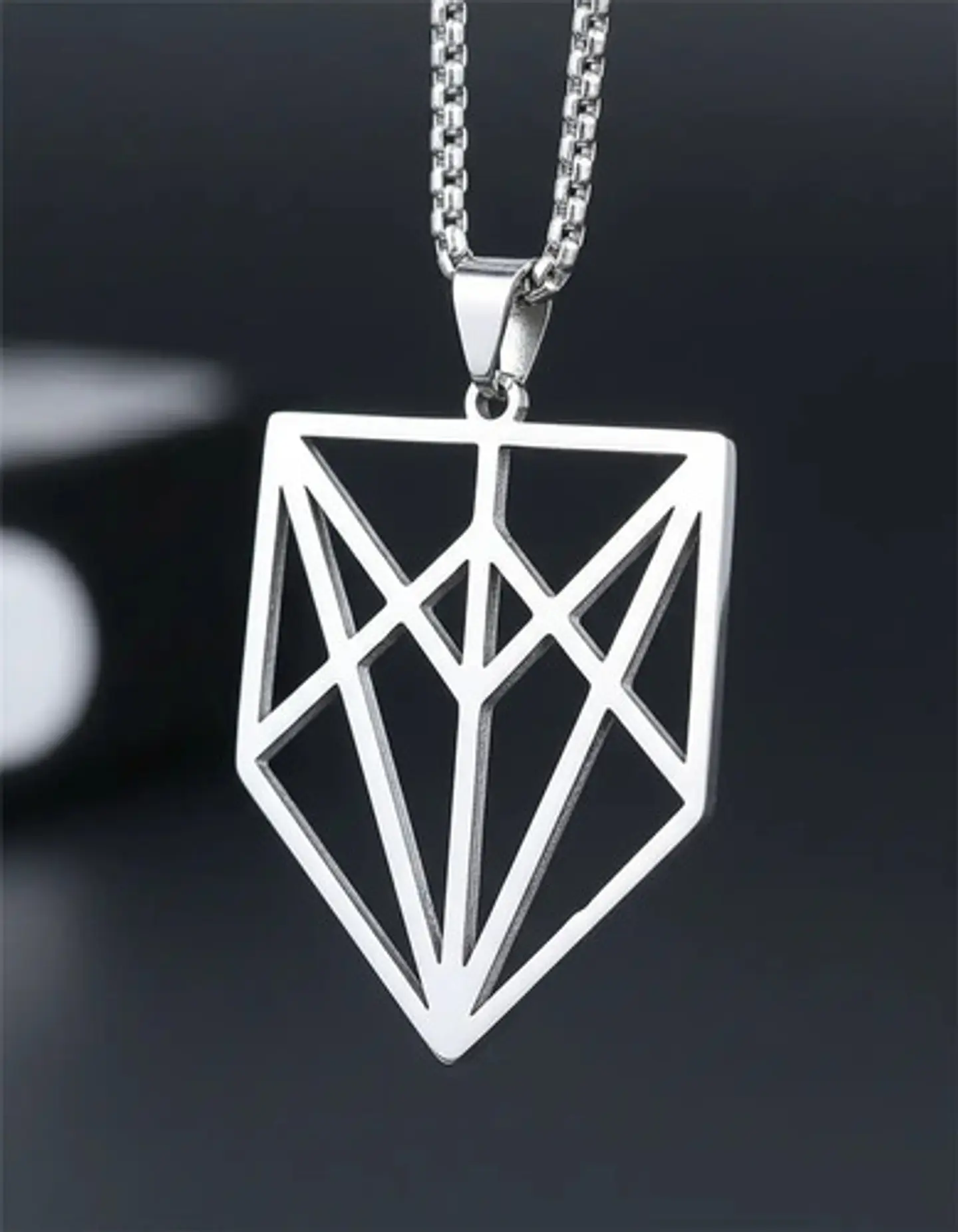 Collar Acero Inoxidable Color Plata Codex Aristarco Mujer 7