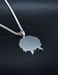 Collar Para Hombre Dije Cacique Calavera Acero Color Plata - Miniatura 9