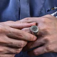 Anillo Color Plata Totem Brujula Acero Inoxidable Hombre - Miniatura 8