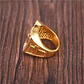 Anillo Color Oro Acero Inoxidable Jesucristo Piedras Hombre - Miniatura 4