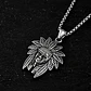 Collar Para Hombre Y Mujer Dije Indio Americano Color Plata - Miniatura 3