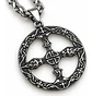 Collar Vikingo En Acero Para Hombre Dije Kolovrat Eslavo Sol - Miniatura 1