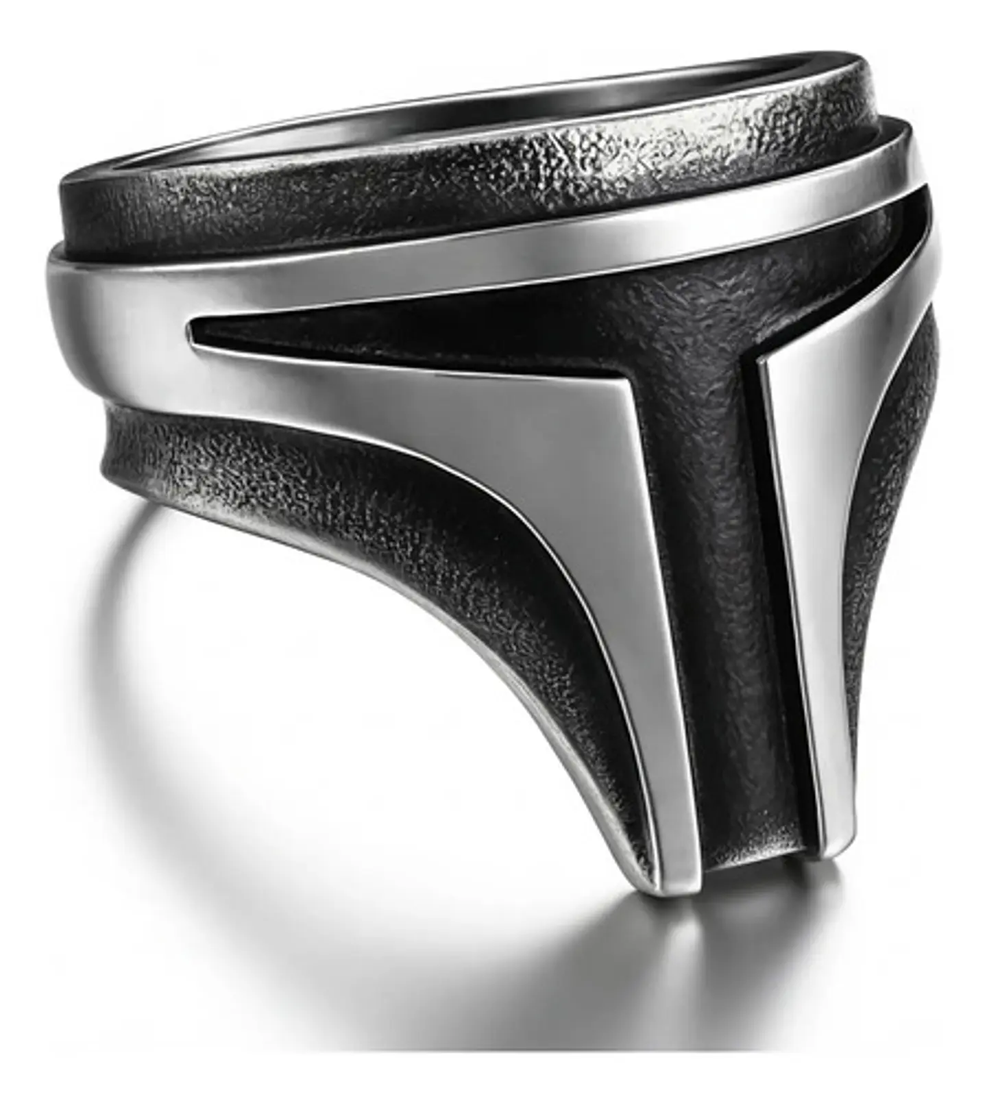 Anillo Color Plata Trooper Star War Acero Inoxidable Hombre 1