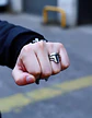 Anillo Color Plata Trooper Star War Acero Inoxidable Hombre - Miniatura 2
