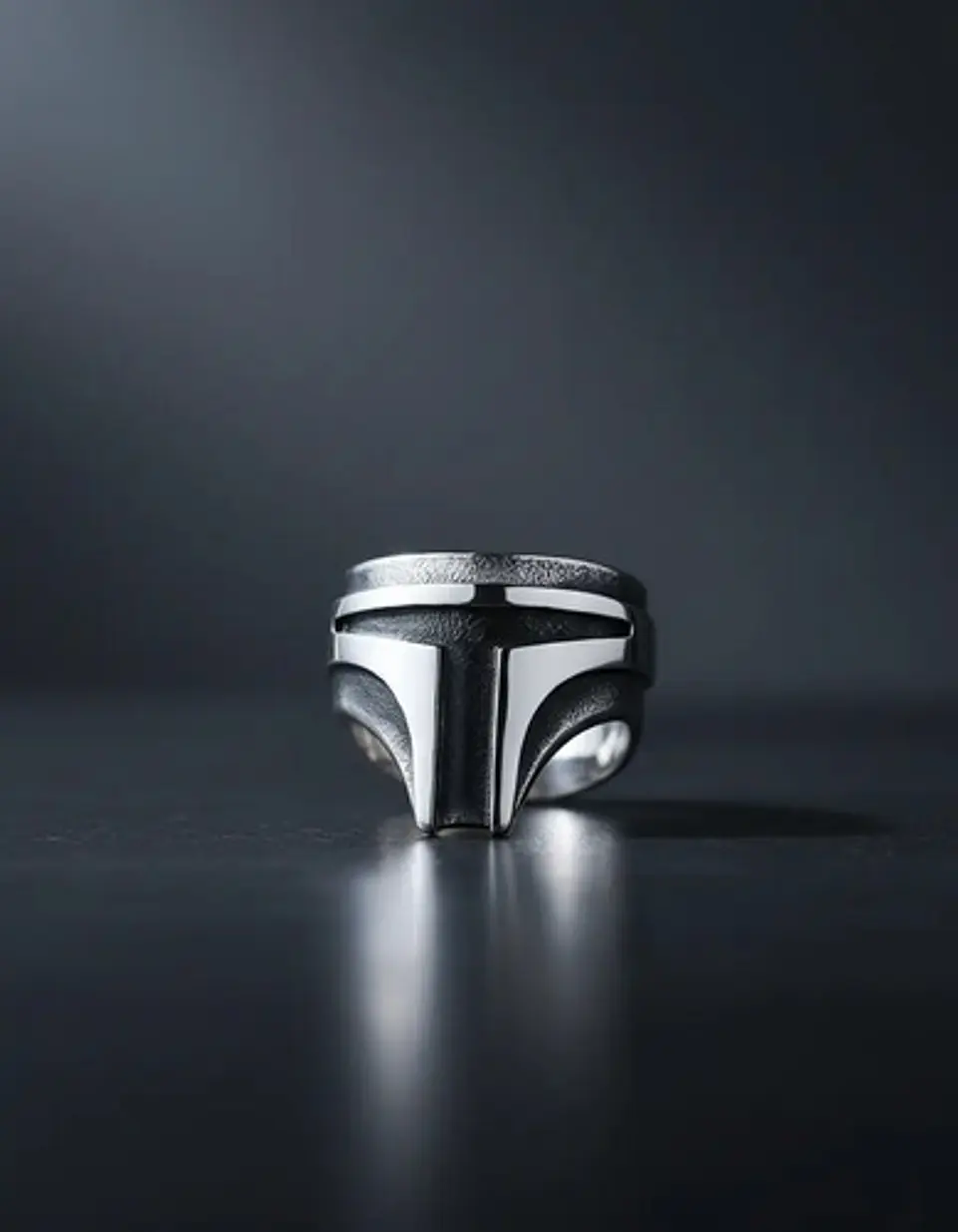 Anillo Color Plata Trooper Star War Acero Inoxidable Hombre 6
