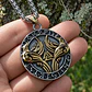 Collar Vikingo En Acero Para Hombre Dije Raven Valknut Odin - Miniatura 5