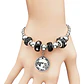 Pulsera Acero Inoxidable Llave Salomón Color Plata Mujer - Miniatura 1