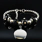 Pulsera Acero Inoxidable Llave Salomón Color Plata Mujer - Miniatura 2