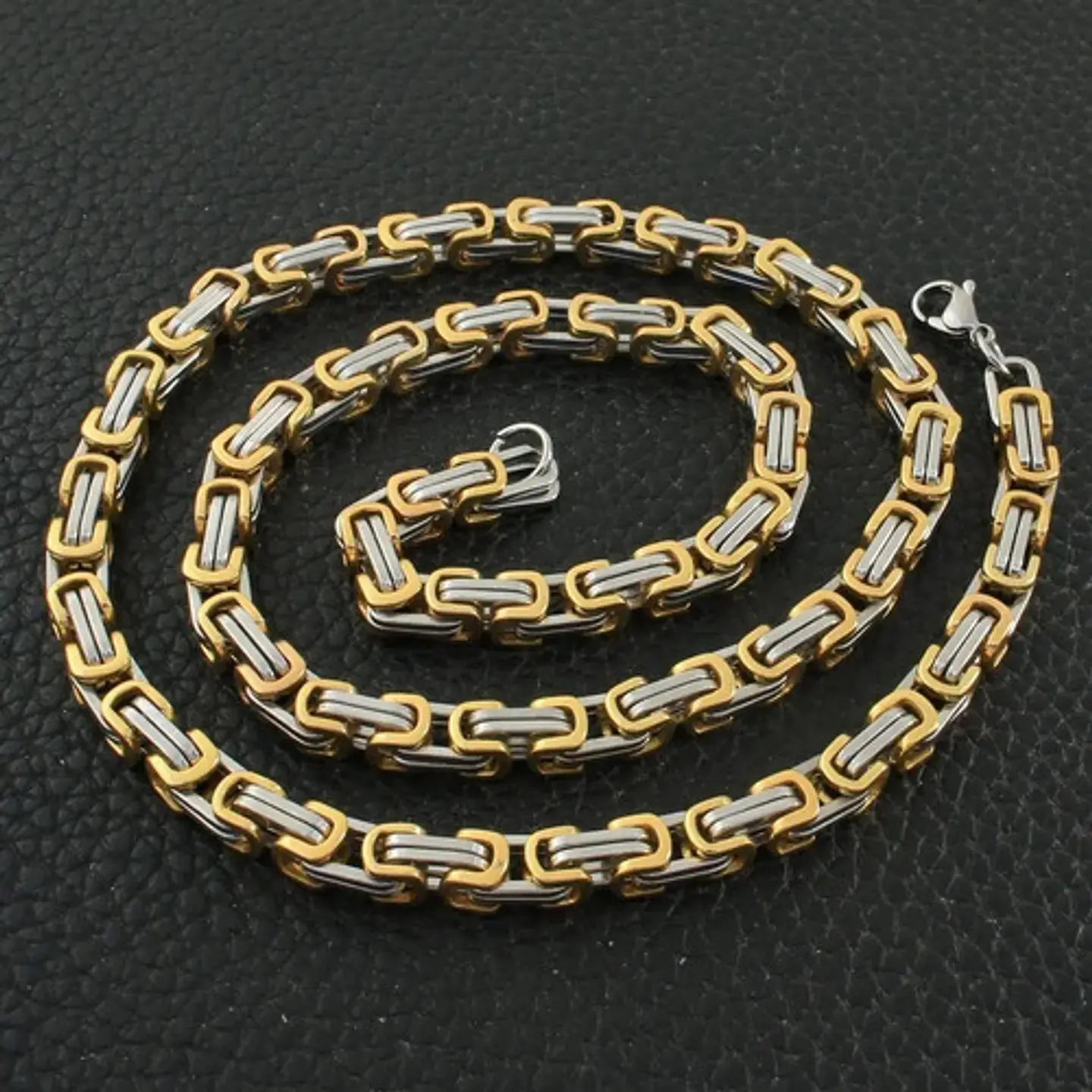 Collar Martillo Thor Mjolnir Lobo Acero Inoxidable Hombre 4