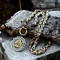 Collar Martillo Thor Mjolnir Lobo Acero Inoxidable Hombre - Miniatura 10