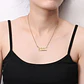 Collar Dije Color Oro Año De Nacimiento Evento Mujer Hombre - Miniatura 3
