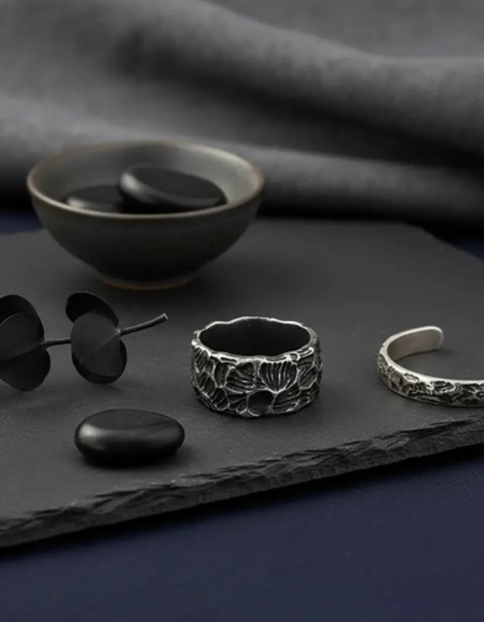 Anillo Color Plata Lobo Vikingo Acero Inoxidable Para Hombre 9
