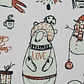 3 Cartones De Calcomanía Etiquetas Tatuaje Luminoso Navidad - Miniatura 8