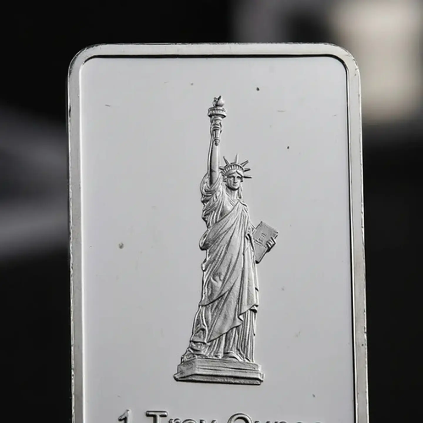 Moneda Tipo Lingote Coleccionable Estatua De La Libertad  3