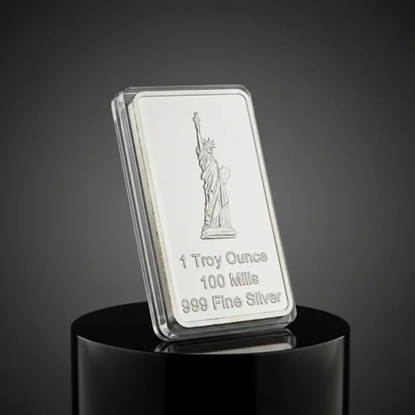 Moneda Tipo Lingote Coleccionable Estatua De La Libertad  4