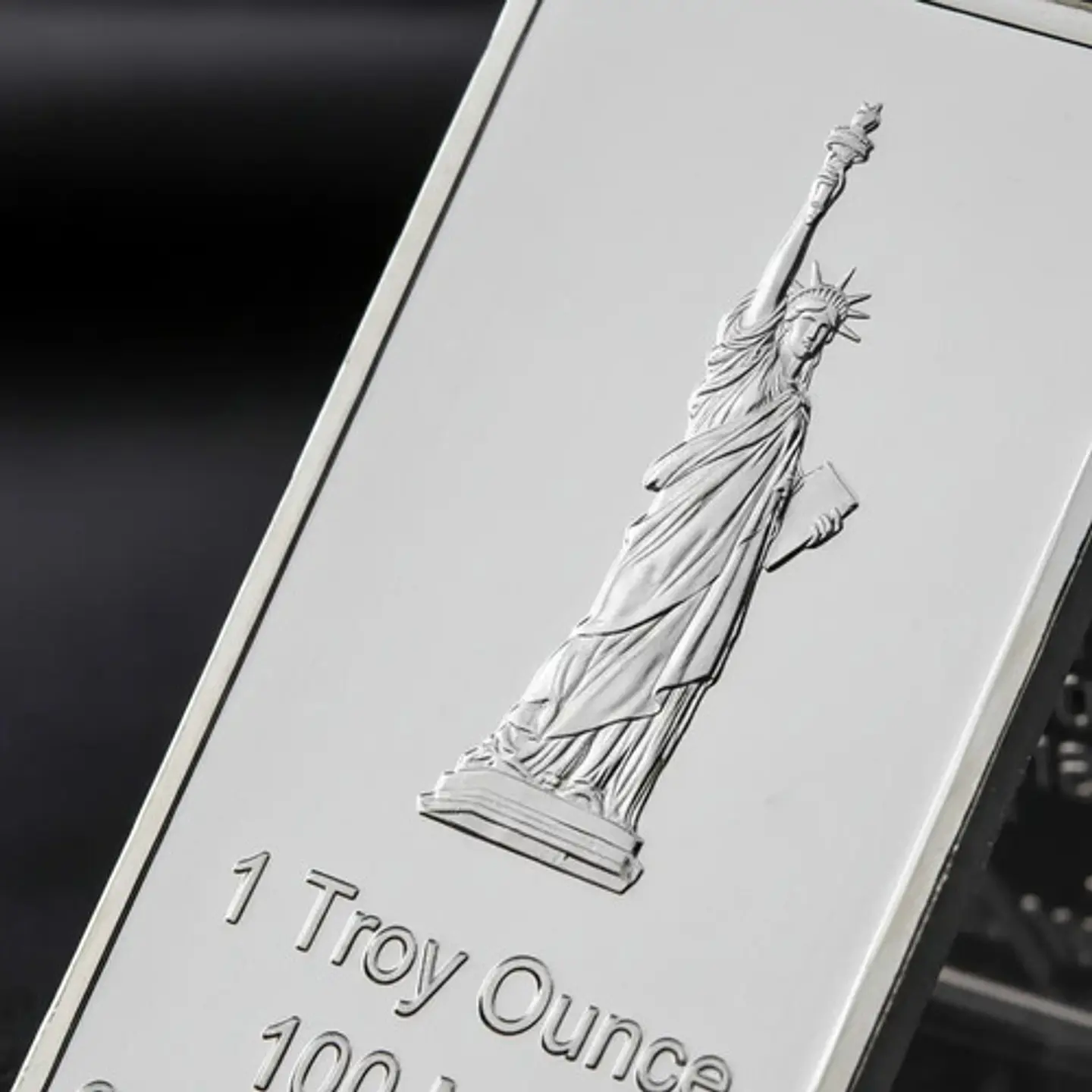 Moneda Tipo Lingote Coleccionable Estatua De La Libertad  5