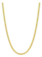 Cadena 40cm Acero Inoxidable Color Oro Serpiente 30 Mm Mujer - Miniatura 1