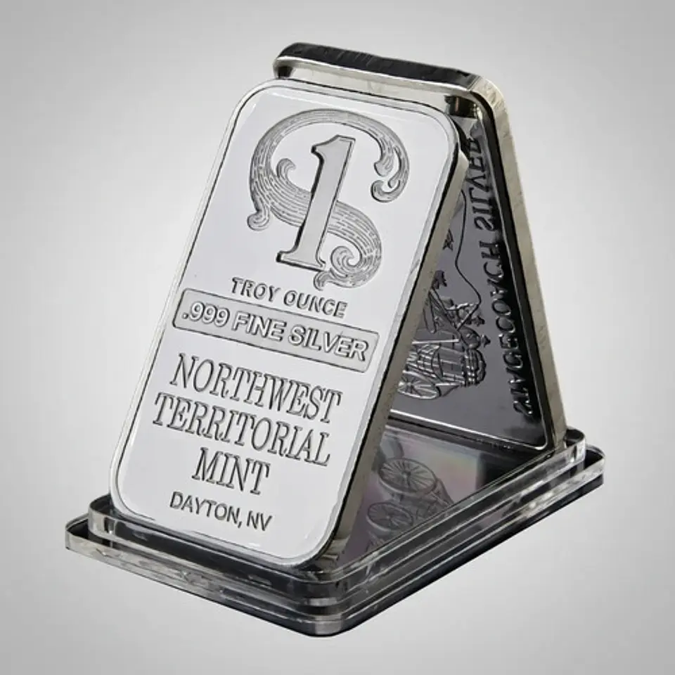 Moneda Tipo Lingote Coleccionable Northwest Territorial Mint 2
