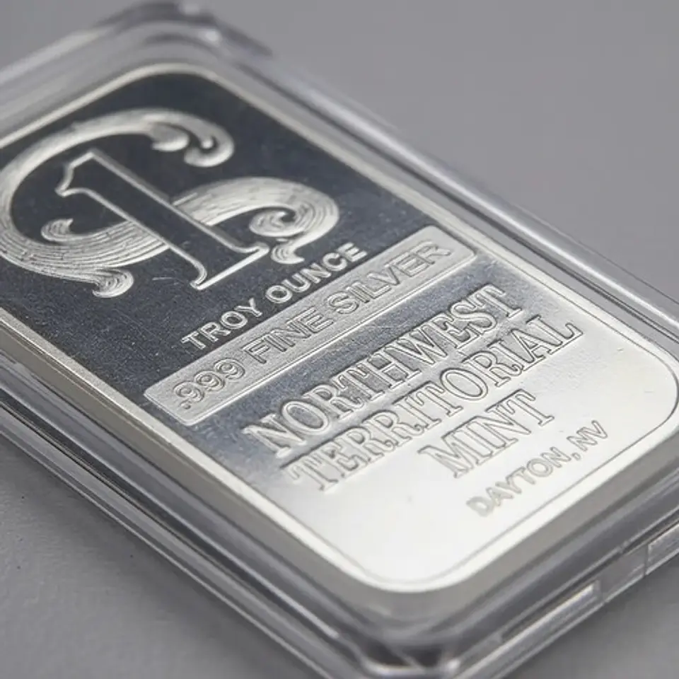 Moneda Tipo Lingote Coleccionable Northwest Territorial Mint 3
