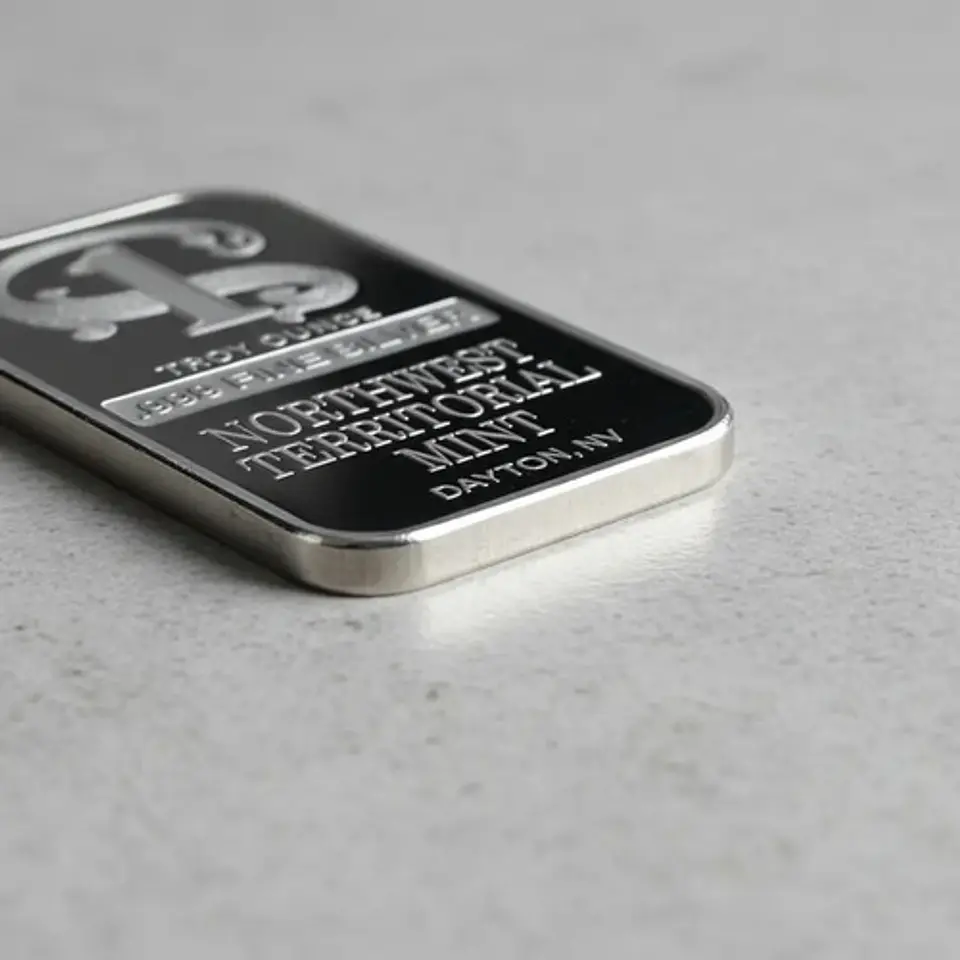 Moneda Tipo Lingote Coleccionable Northwest Territorial Mint 6