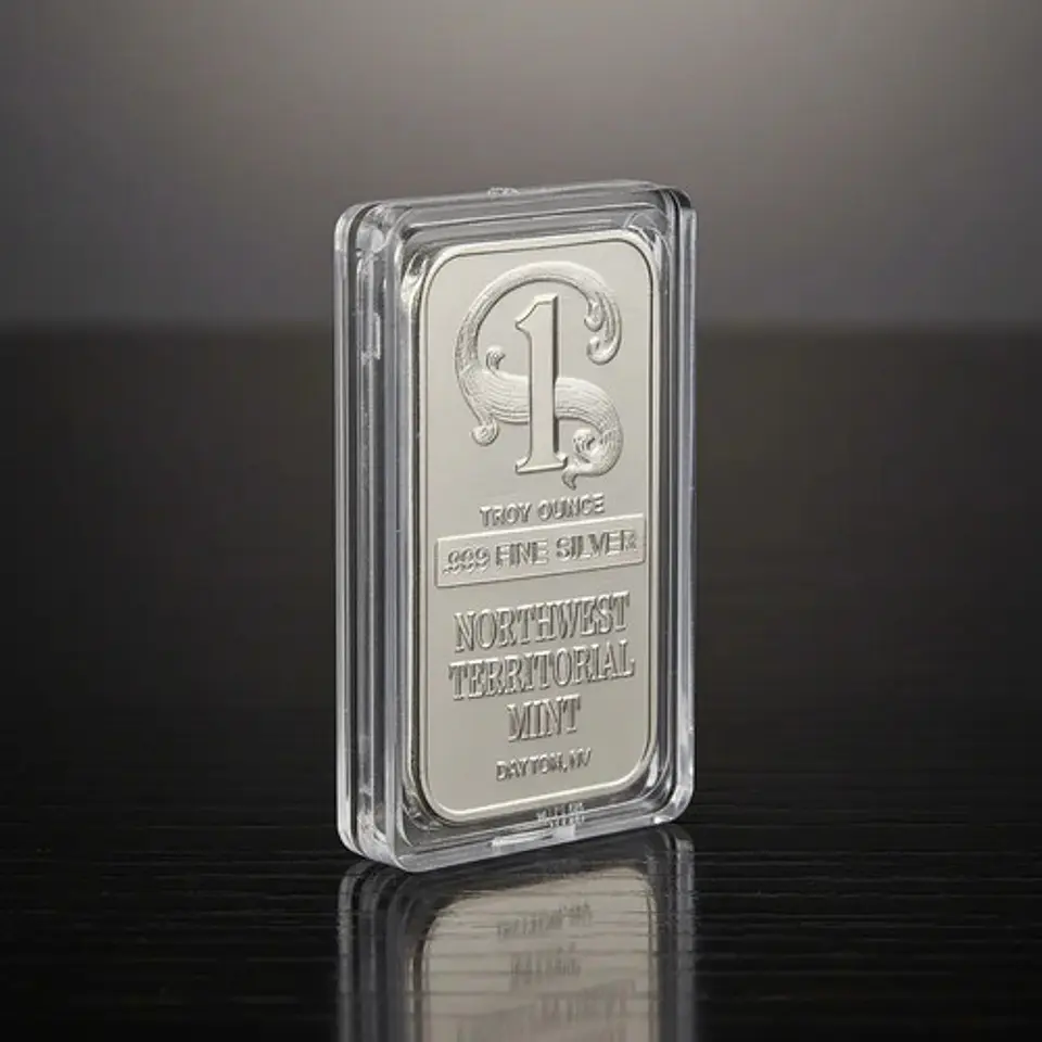 Moneda Tipo Lingote Coleccionable Northwest Territorial Mint 7