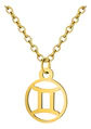 Collar Dije Color Oro Constelaciones De Zodiaco Mujer Hombre - Miniatura 12