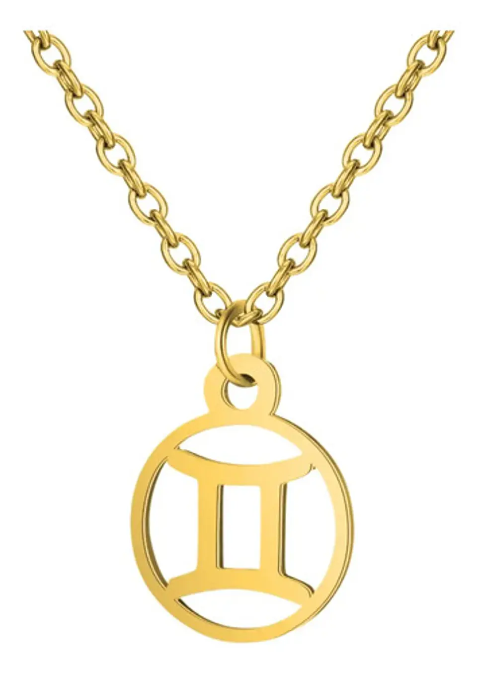 Collar Dije Color Oro Constelaciones De Zodiaco Mujer Hombre 12