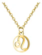 Collar Dije Color Oro Constelaciones De Zodiaco Mujer Hombre - Miniatura 23