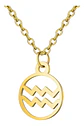 Collar Dije Color Oro Constelaciones De Zodiaco Mujer Hombre - Miniatura 41