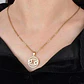 Collar Dije Color Oro Constelaciones De Zodiaco Mujer Hombre - Miniatura 43