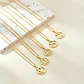 Collar Dije Color Oro Constelaciones De Zodiaco Mujer Hombre - Miniatura 58