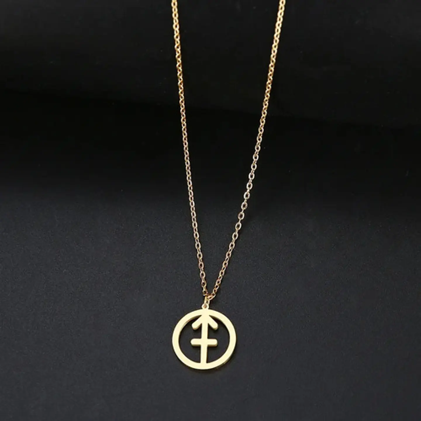 Collar Dije Color Oro Constelaciones De Zodiaco Mujer Hombre 66