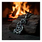 Collar Vikingo En Acero Para Hombre Dije Dragon Color Plata - Miniatura 10