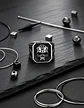 Anillo Acero De Color Plata Gótico Cráneo Calavera Hombre - Miniatura 4