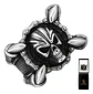 Anillo Para Hombres Garra Dragón Cráneo Calavera De Acero - Miniatura 1