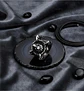 Anillo Para Hombres Garra Dragón Cráneo Calavera De Acero - Miniatura 8