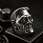 Anillo Para Hombre Cabeza De Frankenstein Acero Color Plata - Miniatura 2