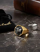 Anillo Color Oro Lobo Geri Y Freki Acero Inoxidable Hombre - Miniatura 6