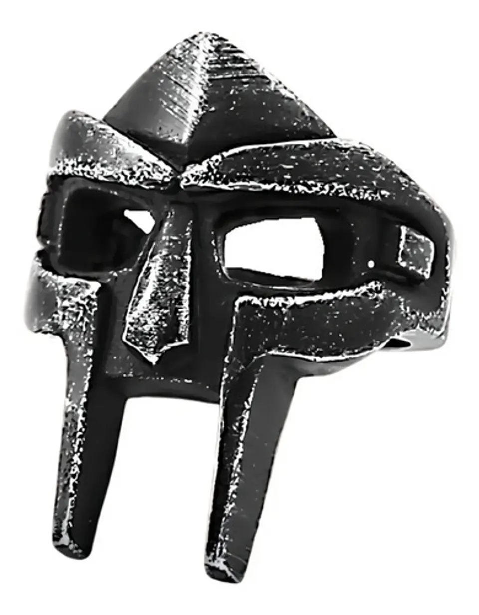 Anillo Color Industrial Gladiador Acero Inoxidable Hombre 1
