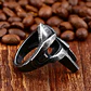 Anillo Color Industrial Gladiador Acero Inoxidable Hombre - Miniatura 3