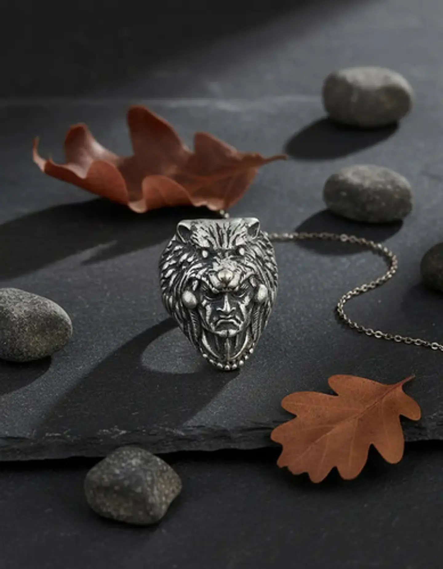 Anillo Para Hombre Lobo Berserkers De Acero Color Plata 5