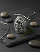 Anillo Para Hombre Lobo Berserkers De Acero Color Plata - Miniatura 6
