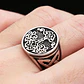 Anillo Color Plata Árbol De La Vida  Acero Inoxidable Hombre - Miniatura 2