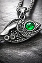 Collar Pez Mecánico Color Plata Acero Inoxidable Para Hombre - Miniatura 3