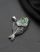 Collar Pez Mecánico Color Plata Acero Inoxidable Para Hombre - Miniatura 4