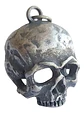 Collar Craneo Color Plata Industrial Calavera Skull Hombre - Miniatura 3