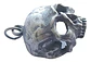 Collar Craneo Color Plata Industrial Calavera Skull Hombre - Miniatura 4