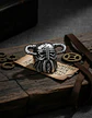 Anillo Vikingo Berserkers Barba Guerrero Color Plata Hombre - Miniatura 6