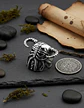 Anillo Vikingo Berserkers Barba Guerrero Color Plata Hombre - Miniatura 8